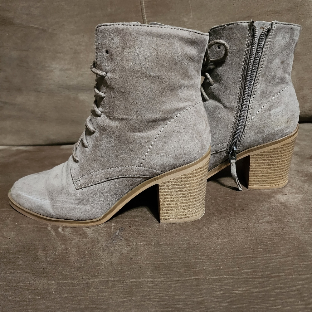 Time and Tru Beige Booties